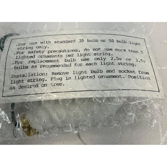 Porcelain Ornament By Roman 1982 Virgin Mary Relief Design White - Picture 5 of 5